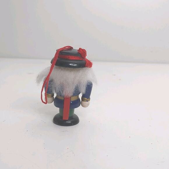 Nutcracker Lot Of 6 Christmas Ornaments Wood Painted Vtg. 2.5” - Picture 3 of 13